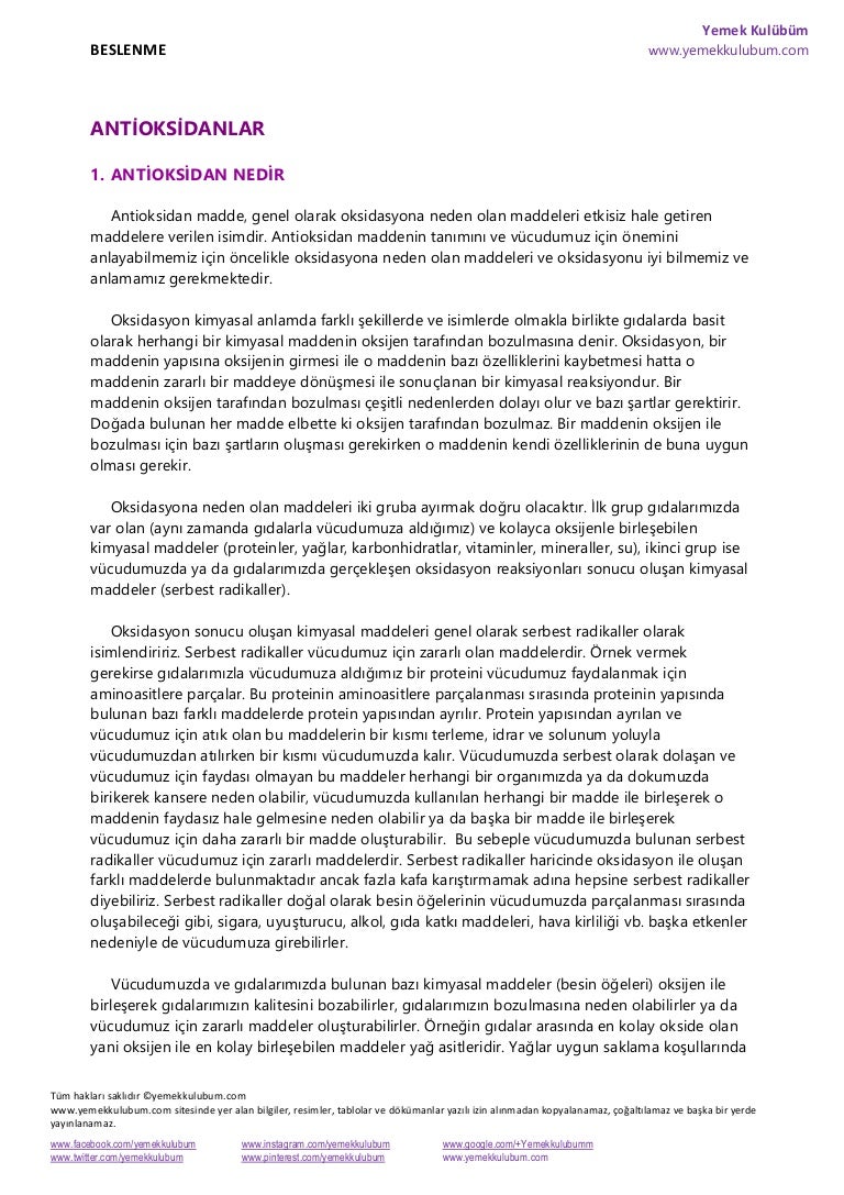 Antioksidan Nedir Faydaları Antioksidan İçeren Besinler Antioksidan Nedir Faydaları Antioksidan İçeren Besinler